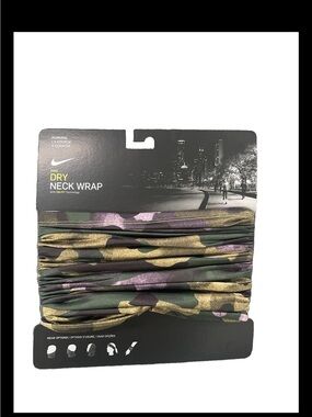 Nike Dry Neck Wrap in multi wear option Camo
